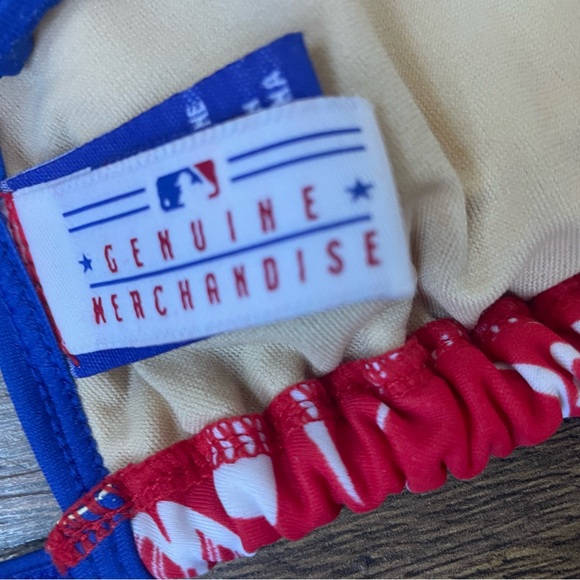 Authentic MLB Philadelphia Phillies Hawaiian Aloha Swimsuit Bikini Set - Picture 8 of 8